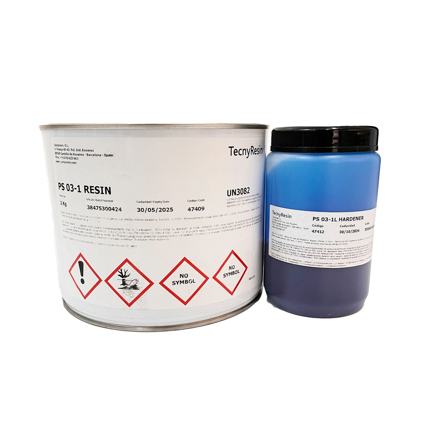 Resina PS03 Epoxi con Fibra de Vidrio | 2,3kg
