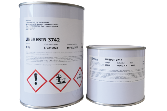 UNERESIN  3742 | Resina Epoxi para laminados
