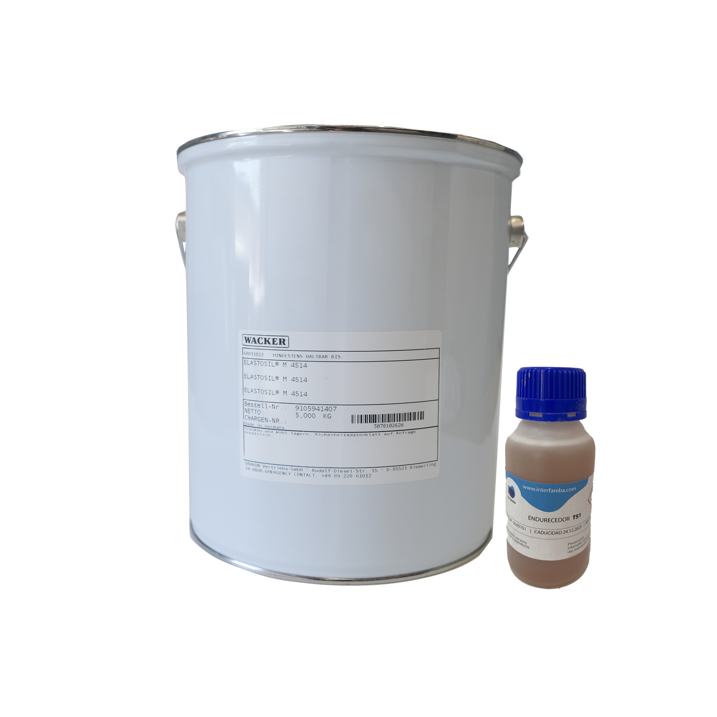 Silicona Elastosil® M 4514 | Especial para uso con Poliéster y Hormigón