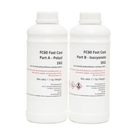 Resina de Poliuretano FC 60 Fast Cast