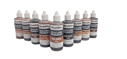 Pigmento silicona colores piel - PACK