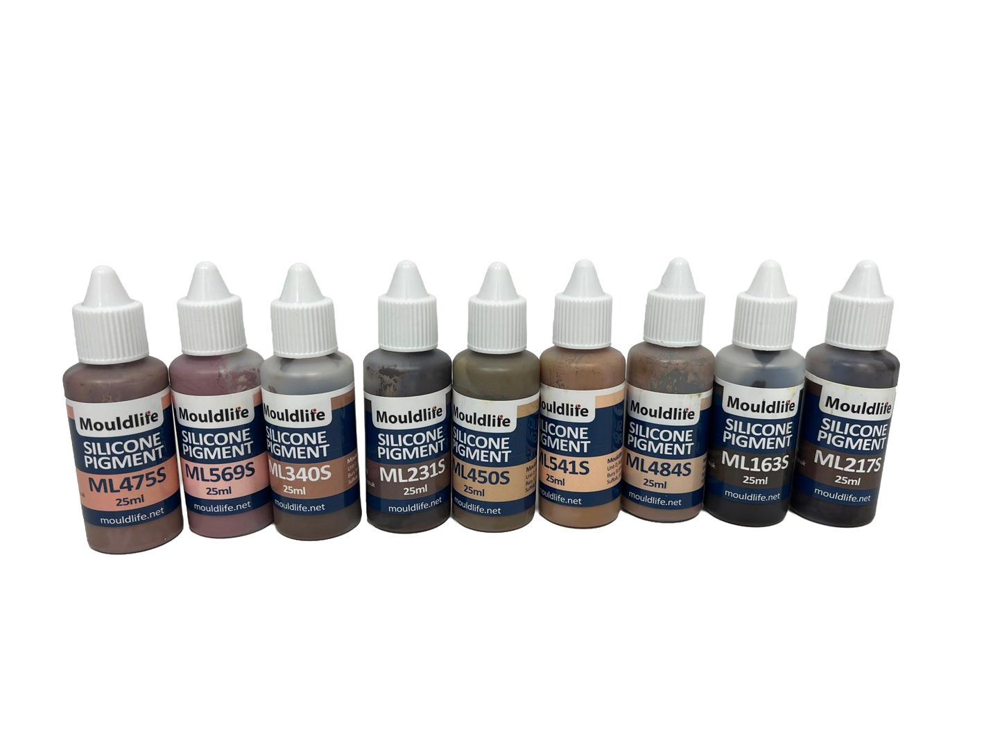 Pigmento silicona colores piel - PACK