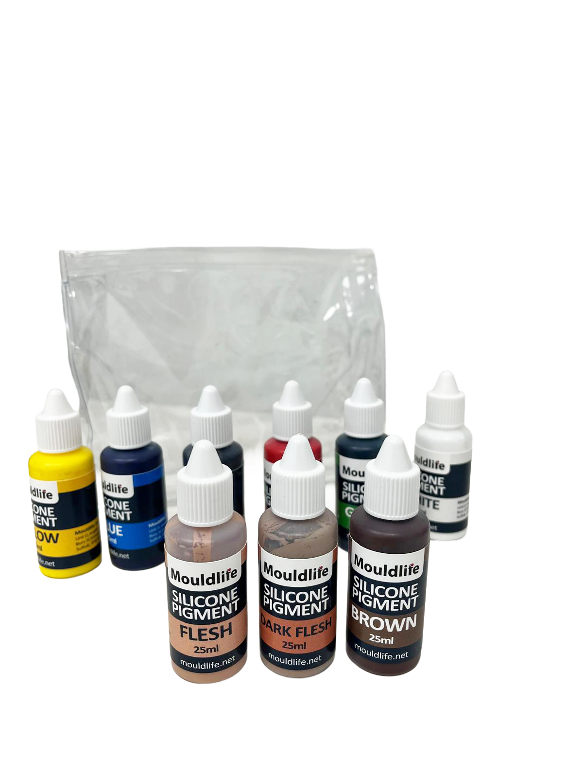 Pigmento silicona colores FX - PACK