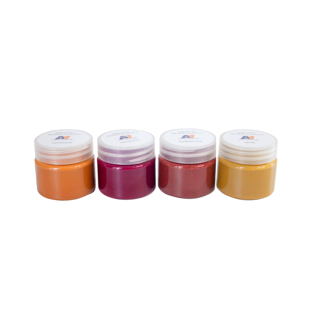 KIT Pigmentos A1 | 4 colores terrosos